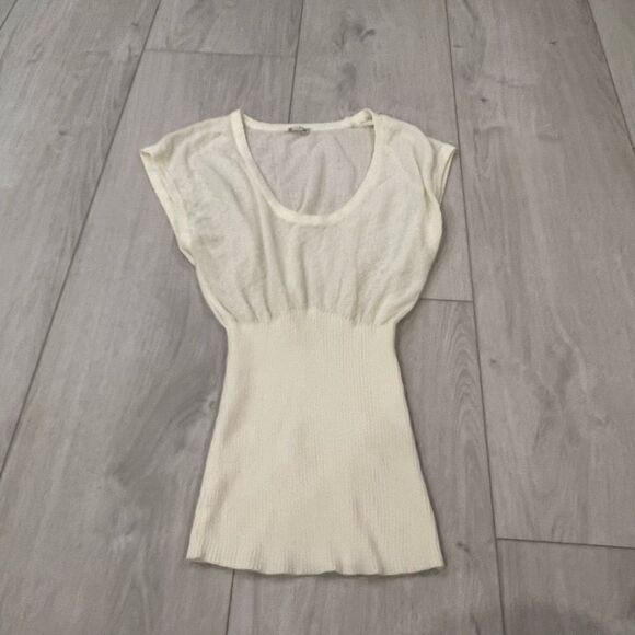 Free people womens cream top size xs - Picture 1 of 6